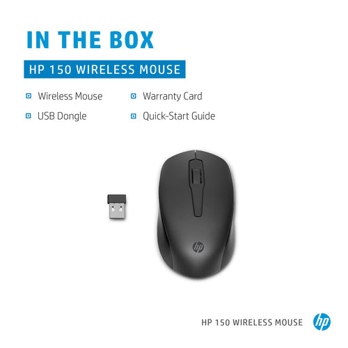 HP 150 Wireless Mouse HP 150 Wireless Mouse